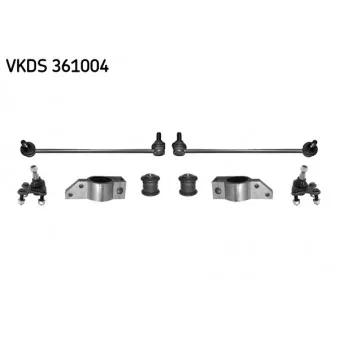 Kit de remise en état, bras de liaison SKF VKDS 361004