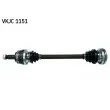 Arbre de transmission SKF VKJC 1151 - Visuel 1
