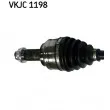 Arbre de transmission SKF VKJC 1198 - Visuel 2