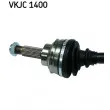 Arbre de transmission SKF VKJC 1400 - Visuel 2