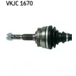 Arbre de transmission SKF VKJC 1670 - Visuel 2