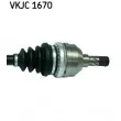 Arbre de transmission SKF VKJC 1670 - Visuel 3