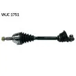 Arbre de transmission SKF VKJC 1751 - Visuel 1