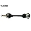 Arbre de transmission SKF VKJC 2315 - Visuel 1