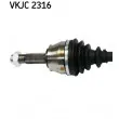 Arbre de transmission SKF VKJC 2316 - Visuel 2
