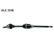 Arbre de transmission SKF VKJC 2598 - Visuel 1