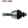 Arbre de transmission SKF VKJC 2600 - Visuel 2