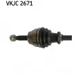 Arbre de transmission SKF VKJC 2671 - Visuel 2