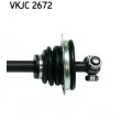 Arbre de transmission SKF VKJC 2672 - Visuel 3