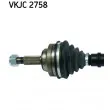 Arbre de transmission SKF VKJC 2758 - Visuel 2