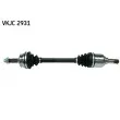 Arbre de transmission SKF VKJC 2931 - Visuel 1