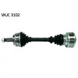 Arbre de transmission SKF VKJC 3102 - Visuel 1