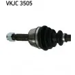 Arbre de transmission SKF VKJC 3505 - Visuel 2