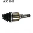 Arbre de transmission SKF VKJC 3505 - Visuel 3
