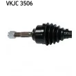 Arbre de transmission SKF VKJC 3506 - Visuel 2