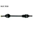 Arbre de transmission SKF VKJC 3518 - Visuel 1