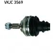Arbre de transmission SKF VKJC 3569 - Visuel 2