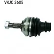Arbre de transmission SKF VKJC 3605 - Visuel 2