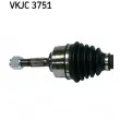 Arbre de transmission SKF VKJC 3751 - Visuel 2