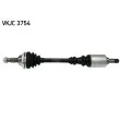 Arbre de transmission SKF VKJC 3754 - Visuel 1