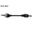 Arbre de transmission SKF VKJC 3832 - Visuel 1