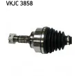 Arbre de transmission SKF VKJC 3858 - Visuel 2