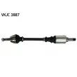 Arbre de transmission SKF VKJC 3887 - Visuel 1