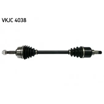 Arbre de transmission SKF VKJC 4038