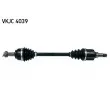 Arbre de transmission SKF VKJC 4039 - Visuel 1