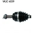 Arbre de transmission SKF VKJC 4039 - Visuel 2