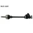 Arbre de transmission SKF VKJC 4169 - Visuel 1