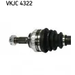 Arbre de transmission SKF VKJC 4322 - Visuel 2