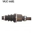 Arbre de transmission SKF VKJC 4481 - Visuel 3