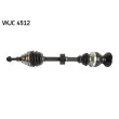 Arbre de transmission SKF VKJC 4512 - Visuel 1