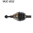 Arbre de transmission SKF VKJC 4512 - Visuel 2