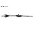 Arbre de transmission SKF VKJC 4551 - Visuel 1