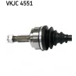 Arbre de transmission SKF VKJC 4551 - Visuel 2