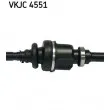 Arbre de transmission SKF VKJC 4551 - Visuel 3