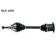 Arbre de transmission SKF VKJC 4591 - Visuel 1