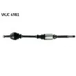 Arbre de transmission SKF VKJC 4981 - Visuel 1