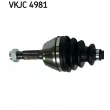 Arbre de transmission SKF VKJC 4981 - Visuel 2