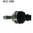 Arbre de transmission SKF VKJC 4983 - Visuel 2