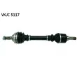 Arbre de transmission SKF VKJC 5117 - Visuel 1