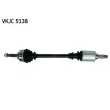 Arbre de transmission SKF VKJC 5138 - Visuel 1