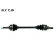 Arbre de transmission SKF VKJC 5140 - Visuel 1