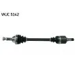 Arbre de transmission SKF VKJC 5142 - Visuel 1