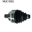 Arbre de transmission SKF VKJC 5151 - Visuel 2