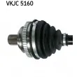 Arbre de transmission SKF VKJC 5160 - Visuel 2