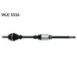 Arbre de transmission SKF VKJC 5316 - Visuel 1