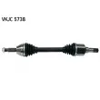 Arbre de transmission SKF VKJC 5738 - Visuel 1